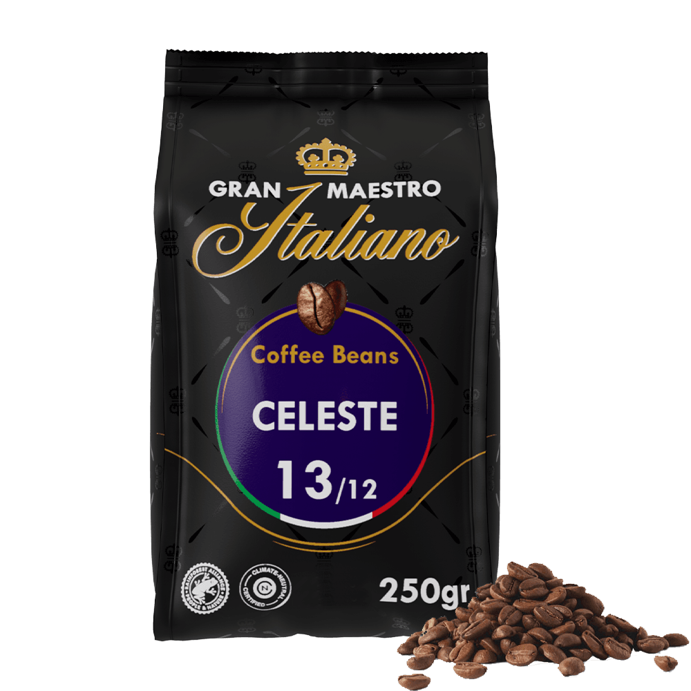 Gran Maestro Italiano Celeste - Koffiebonen 250 GR