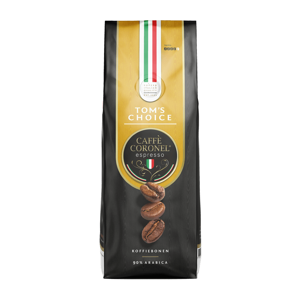 Caffè Coronel Espresso Tom's Choice - Koffiebonen 1 KG