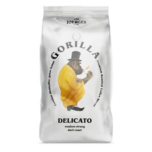 Gorilla Espresso Delicato bonen 1kg