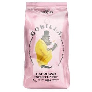 Gorilla Cafeïnevrije koffiebonen 1kg