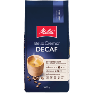 Melitta BellaCrema Decaf bonen 1000 g