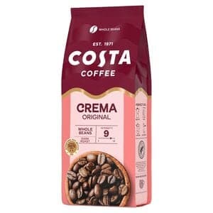 Costa crema original dark roast bonen 1 kg