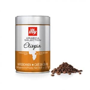 illy Ethiopië Arabica bonen 250 gram