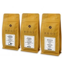 Garantie op Succes - Boot introductiepakket - 3-delig 250 gram Espresso