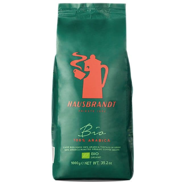 Hausbrandt BIO 100% arabica koffiebonen (1kg) - HOUDBAARHEID 11-2026
