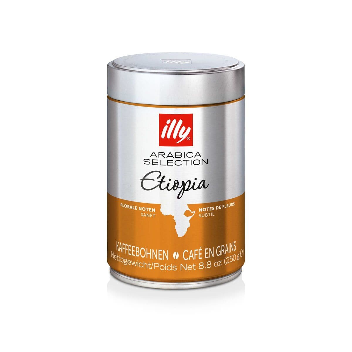 Illy Arabica Selection Etiopia 250gram koffiebonen - HOUDBAARHEID 11-2026
