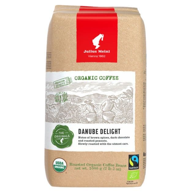 Julius Meinl DANUBE DELIGHT koffiebonen 1kg - HOUDBAARHEIDSDATUM 29-01-26