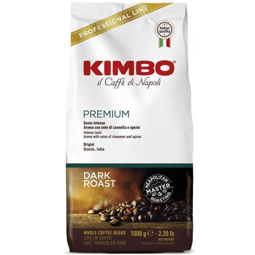 Kimbo koffiebonen premium (1kg)