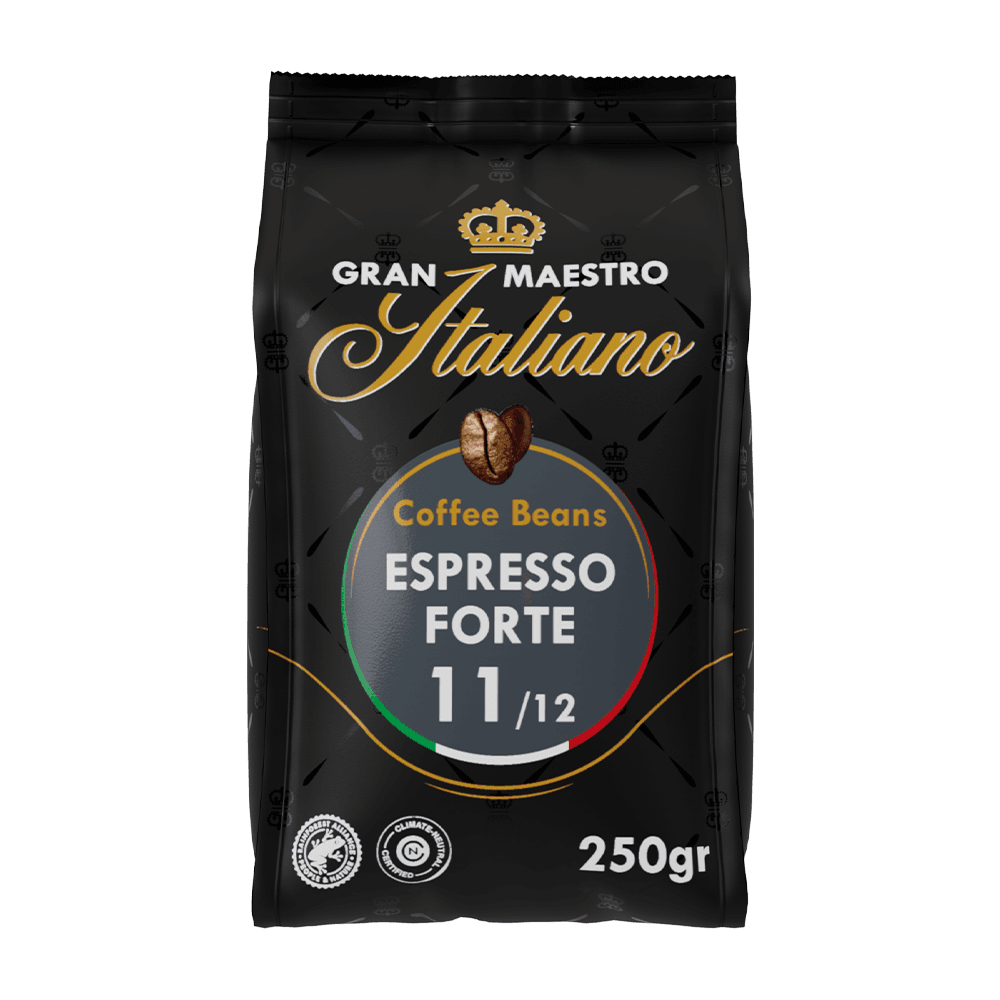 Gran Maestro Italiano Espresso Forte - Koffiebonen 250 GR