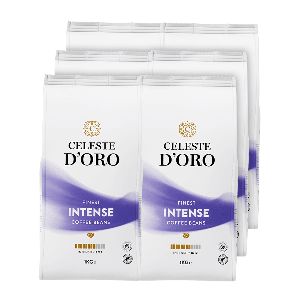 Voordeelpakket - Celeste d'Oro Finest Intense – 6 x 1 KG koffiebonen