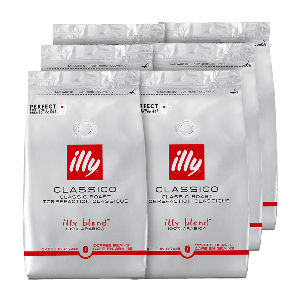 Voordeelpakket - illy Classico bonen – 6 x 500 GR