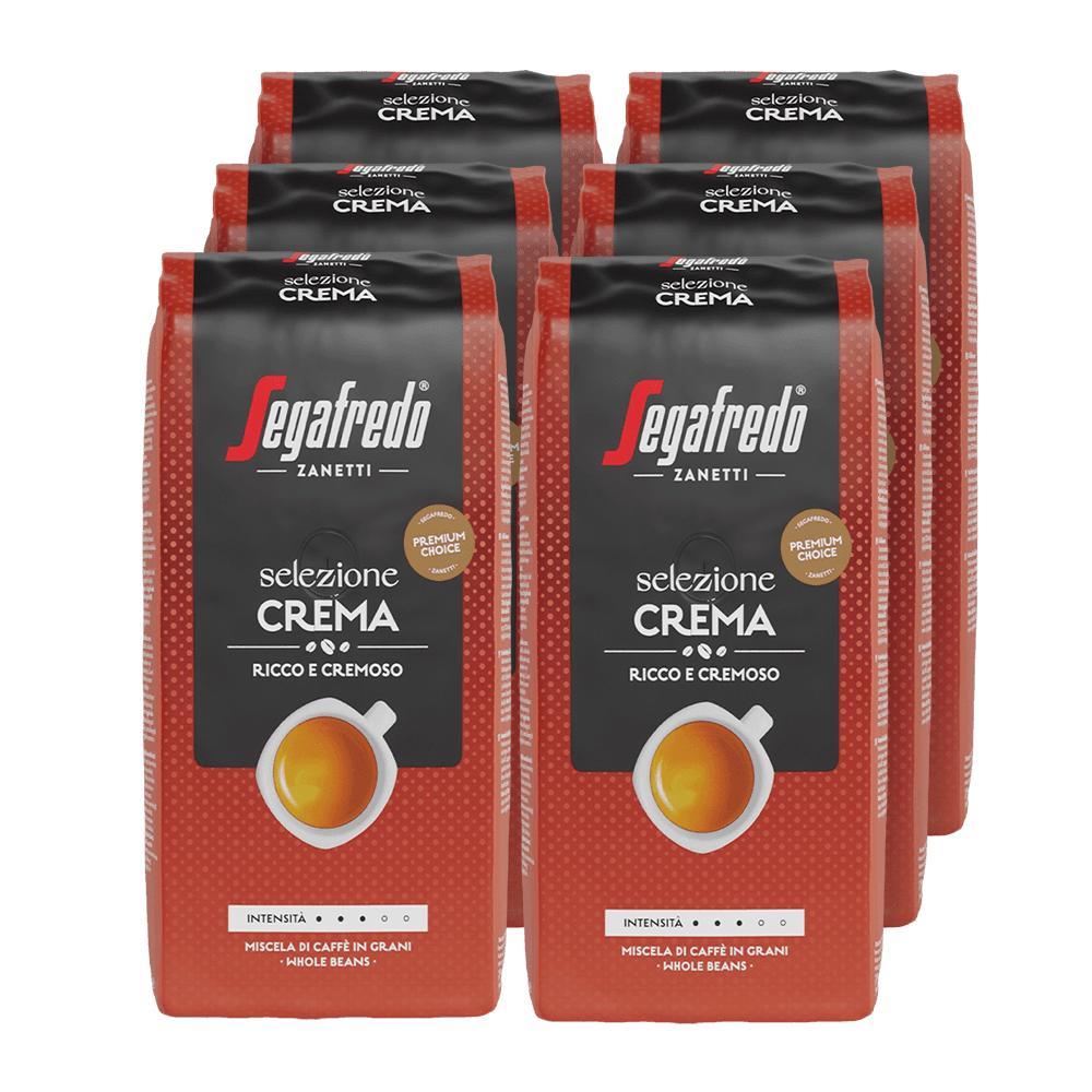 Voordeelpakket Segafredo Selezione Crema - 6 x 1 KG koffiebonen