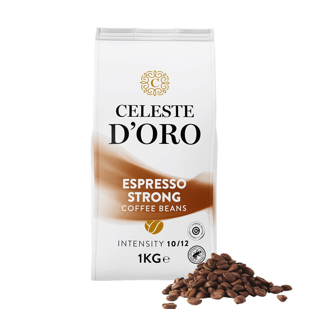 Celeste d'Oro Finest Espresso Strong - Koffiebonen 1 KG