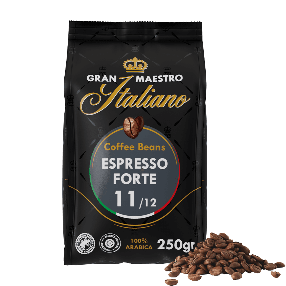 Gran Maestro Italiano Espresso Forte - Koffiebonen 250 GR