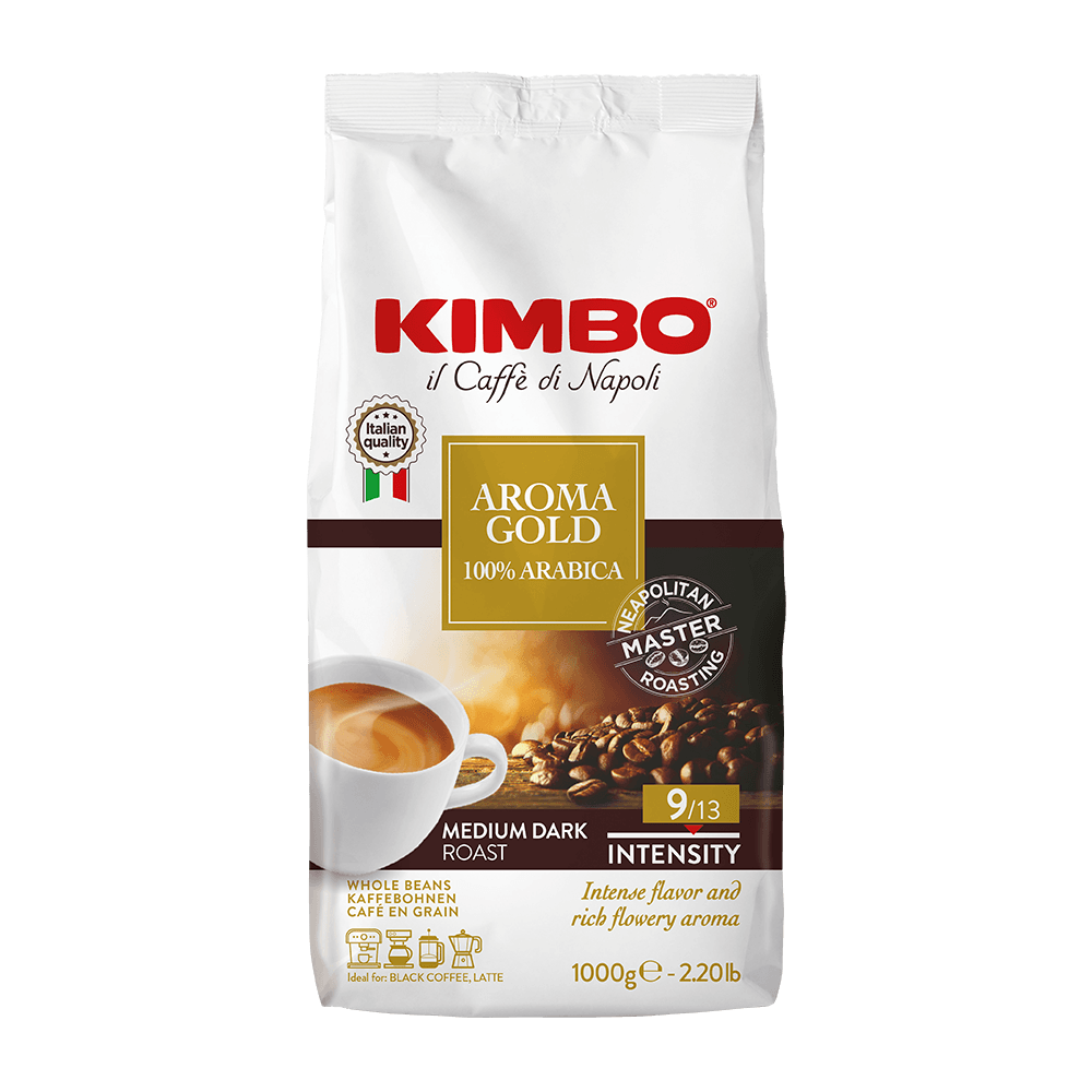 Kimbo Aroma Gold - Koffiebonen 1 KG