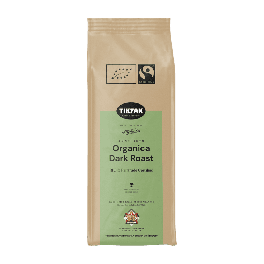 Tiktak Organica Dark Roast (BIO) - Koffiebonen 1 KG