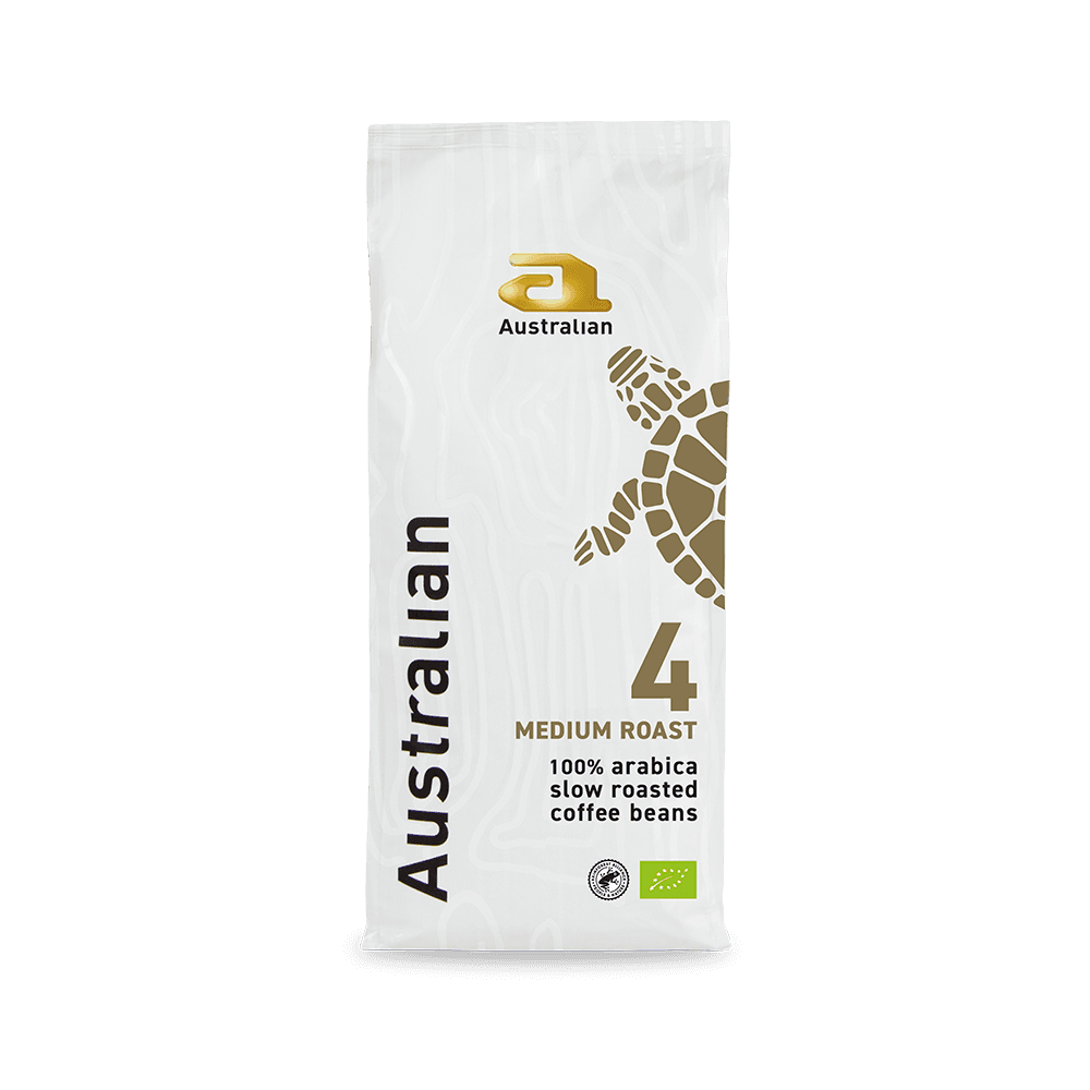 Australian Organic Medium Roast (BIO) - Koffiebonen 1 KG