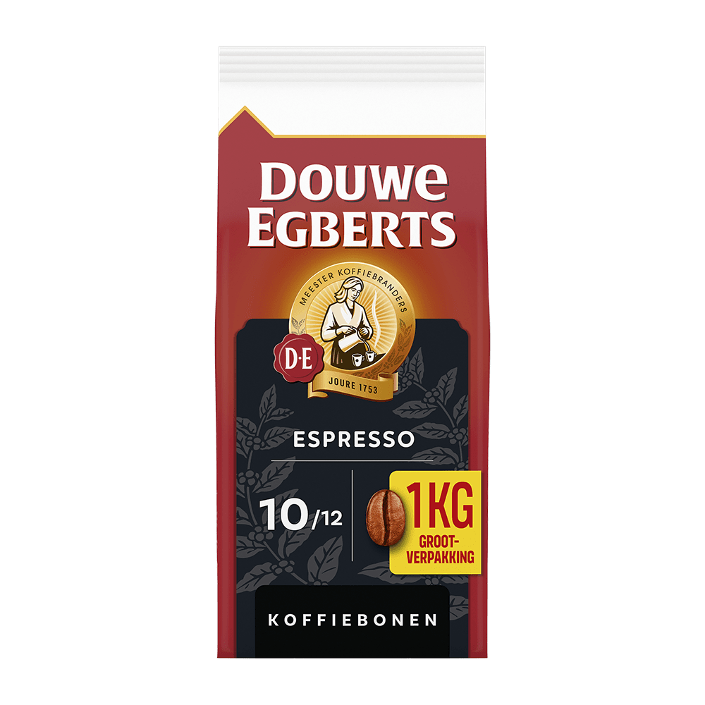 Douwe Egberts Espresso Voordeelpak - Koffiebonen 1 KG