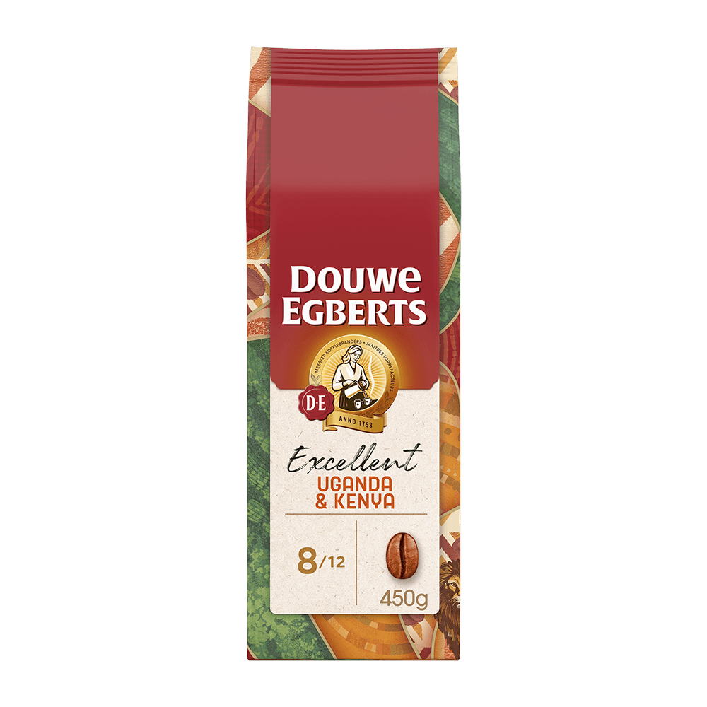Douwe Egberts Excellent Uganda & Kenia - Koffiebonen 450 GR